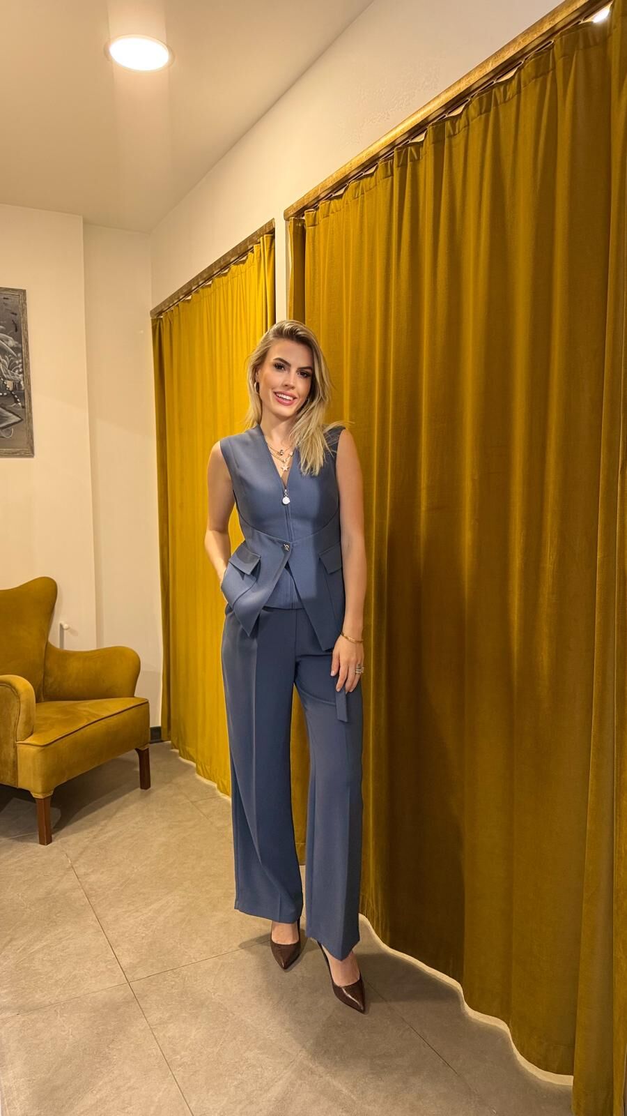 ASİMETRİK YELEK TAKIM